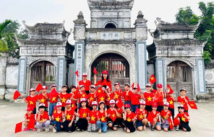 Trường Mầm non Hợp Tiến nhiều hoạt động nâng cao chất lượng, giáo dục chăm sóc trẻ
